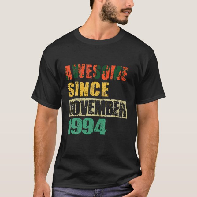Phantastisch seit November 1994 30 Jahre alt 30. G T-Shirt (Vorderseite)