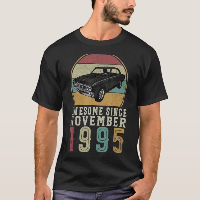 Phantastisch seit November 1995 27 Jahre alt 27. G T-Shirt (Vorderseite)