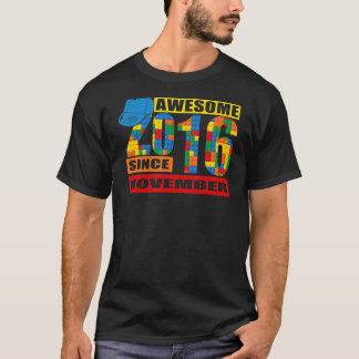Phantastisch seit November 2016 6 Jahre alt Geburt T-Shirt