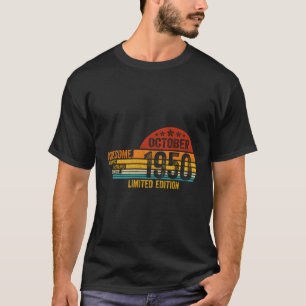 Phantastisch seit Oktober 1950 Legend seit 19. Okt T-Shirt