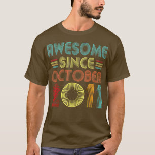 Phantastisch seit Oktober 2011 11 Jahre alt Vintag T-Shirt