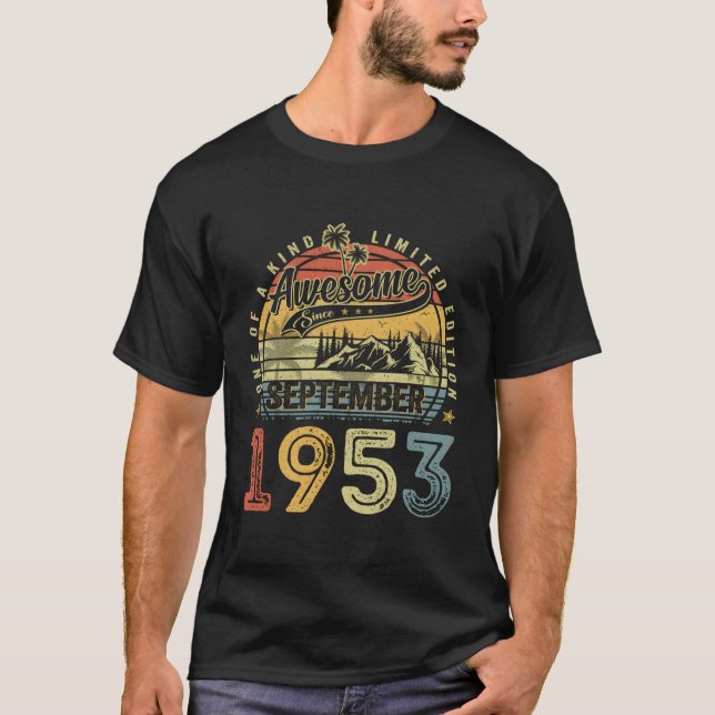 Phantastisch seit September 1953 70. T-Shirt (Vorderseite)