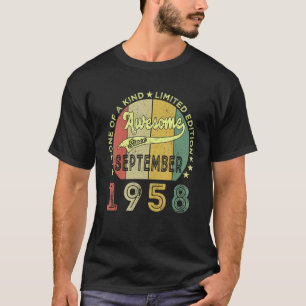 Phantastisch seit September 1958 64 Jahre alt 64 J T-Shirt
