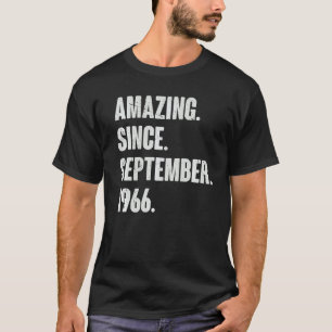 Phantastisch seit September 1966 56 Jahre alt 56. T-Shirt