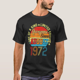 Phantastisch seit September 1972 50 Jahre alt 50.  T-Shirt