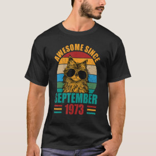 Phantastisch seit September 1973 49. Geburtstag 49 T-Shirt