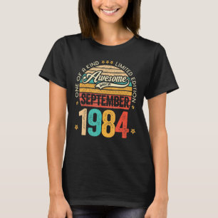 Phantastisch seit September 1984 38 Jahre alt 38 J T-Shirt