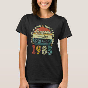 Phantastisch seit September 1985 37 Jahre alt 37. T-Shirt