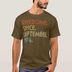 Phantastisch Seit September 1994 Vintag 28. Geburt T-Shirt
