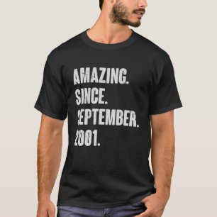 Phantastisch seit September 2002 20 Jahre alt 20 J T-Shirt