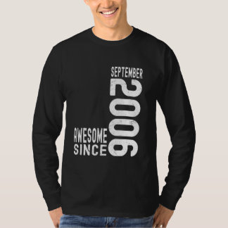 Phantastisch seit September 2006 Geboren im Septem T-Shirt