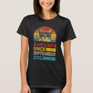 Phantastisch Seit September 2012 10. Geburtstagska T-Shirt