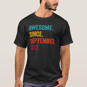 Phantastisch seit September 2013 9. Geburtstag 9 J T-Shirt