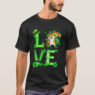 Phantastisch Shiba Inu Saint Patrick's Day Hunde V T-Shirt