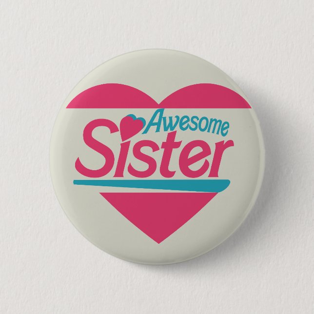 Phantastisch Sister Button (Vorderseite)