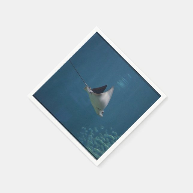 Phantastisch Stingray Serviette (Ecke)