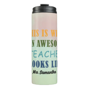 Phantastisch Teacher Personalisiert Thermal Tumble Thermosbecher