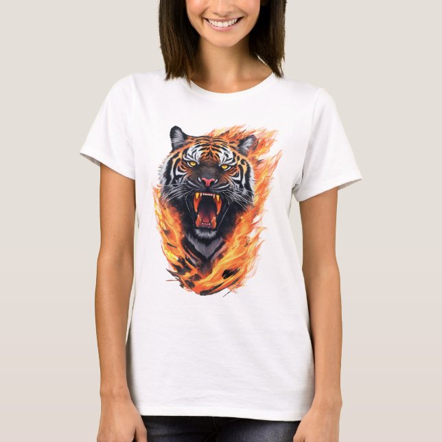 Phantastisch Tiger T-Shirt (Vorderseite)