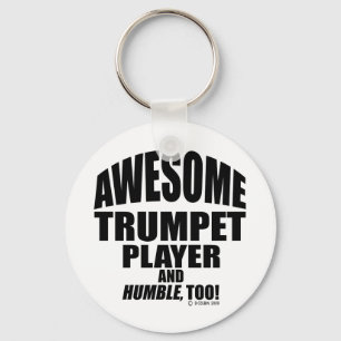 Phantastisch Trumpet Player Schlüsselanhänger