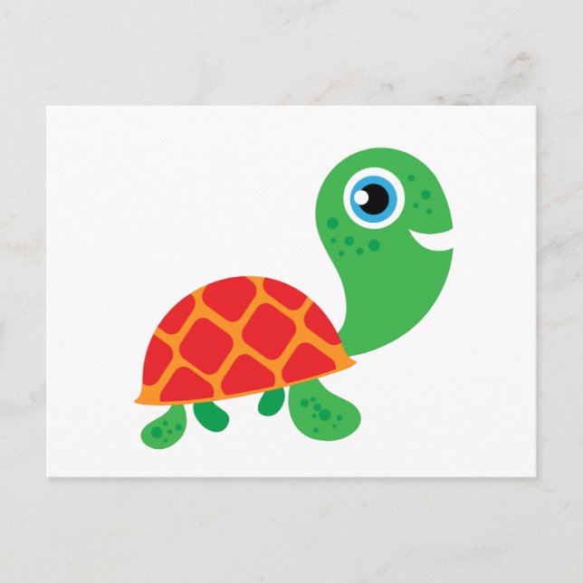 Phantastisch Turtle Postkarte (Vorderseite)