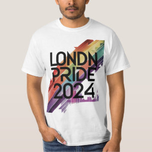 Phantastisch Unique London Gay Pride Weltraum Mode T-Shirt