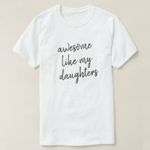Phantastisch wie Daughter Funny Vathons Day Typogr