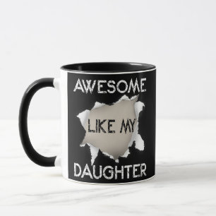 PHANTASTISCH WIE MEIN DAUGHTER für Vater Funny Vat Tasse