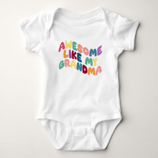 Phantastisch wie mein Oma Baby Strampler