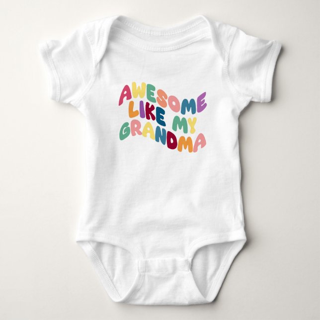 Phantastisch wie mein Oma Baby Strampler (Vorderseite)