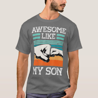 PHANTASTISCH WIE MEIN SON Funny Vathers Day Vater T-Shirt