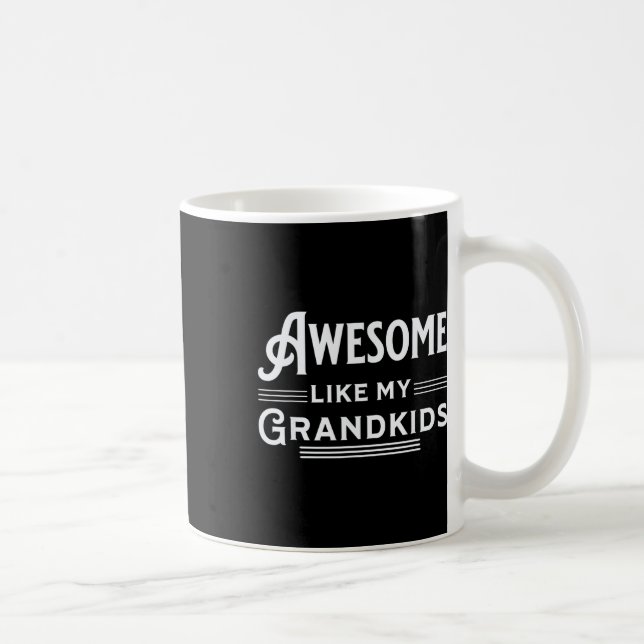 Phantastisch wie meine Enkelkinder Väter Mütter Gr Kaffeetasse (Rechts)