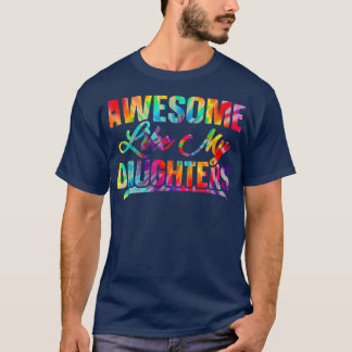 Phantastisch wie meine Töchter Gefärbte Krawatte V T-Shirt