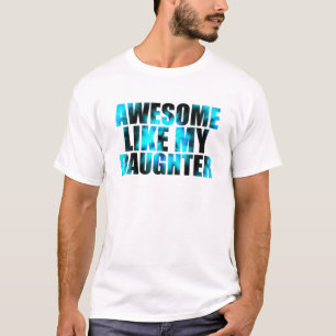 Phantastisch wie meine Tochter Gefärbte Krawatte V T-Shirt