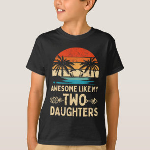 Phantastisch wie meine zwei Tochter spendet Men Fu T-Shirt
