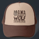 Phantastisch Wolf Truckerkappe<br><div class="desc">Eine lustige und niedliche Wolfspende mit OWD,  obsessive Wolfserkrankung und ein Bild eines schönen grauen Wolfs. Ich Liebe Wildtiere,  besonders Wölfe.</div>