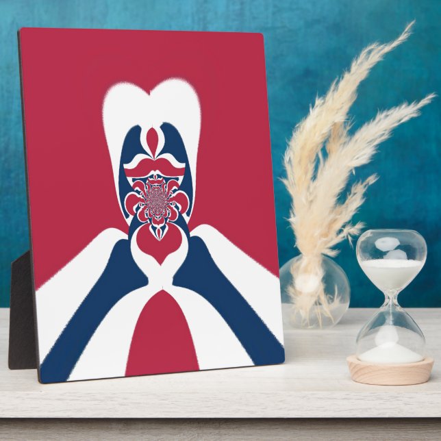 Phantastische Abstrakte E.T. Art Print Fotoplatte (Seite)
