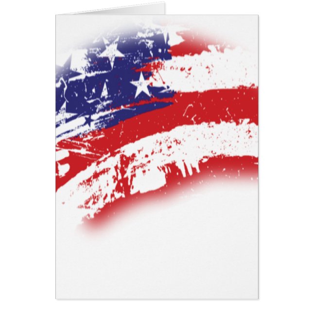 Phantastische Abstrakte US-Flagge unglaublich (Vorne)