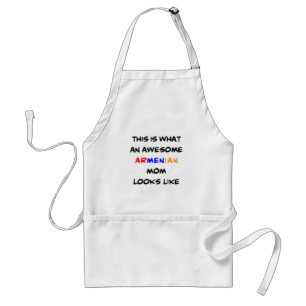 phantastische armenische Mama-Kaffee-Tasse Schürze