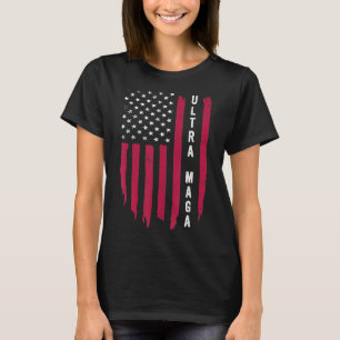 Phantastische Ausfahrt aus US-amerikanischer Flagg T-Shirt