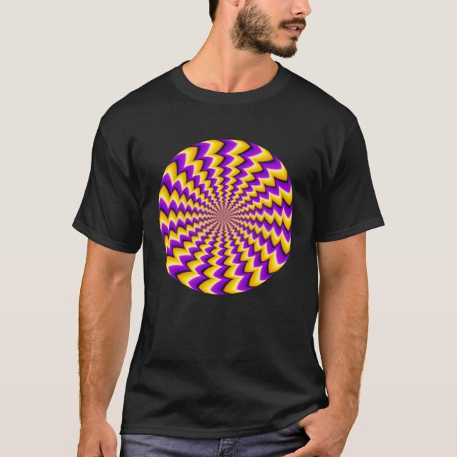 Phantastische Ayahuasca DMT Designs Shaman Style T-Shirt (Vorderseite)
