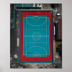 Phantastische Basketballarmatur Poster