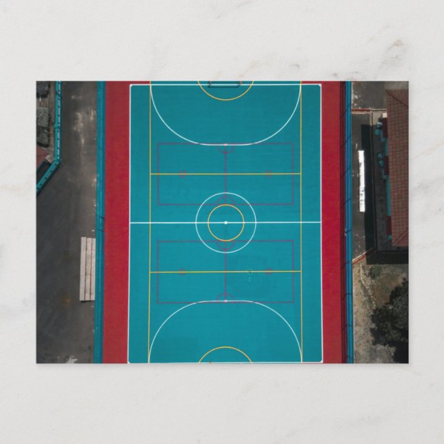 Phantastische Basketballarmatur Postkarte (Vorderseite)