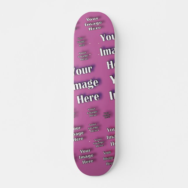 Phantastische Bildvorlage Erstellen Sie Ihre eigen Skateboard (Vorne)
