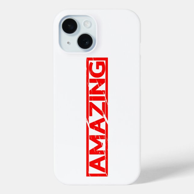 Phantastische Briefmarke Case-Mate iPhone Hülle (Rückseite)