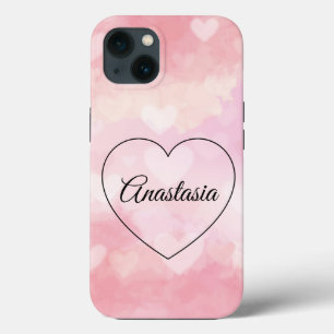 Phantastische, Coole, rosa Herz-Fall-Mate iPhone F Case-Mate iPhone Hülle