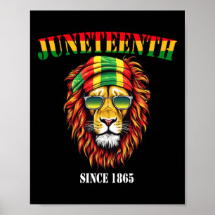 Phantastische Coole Schwarzgeschichte im Lion June Poster