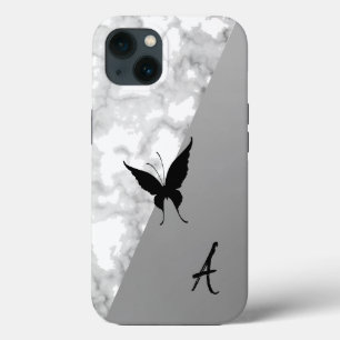 Phantastische, Coole, weißer Marmor, Schnurrbart, Case-Mate iPhone Hülle