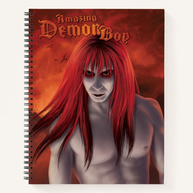 Phantastische Dämonendämmerung Notizbuch (Vorderseite)