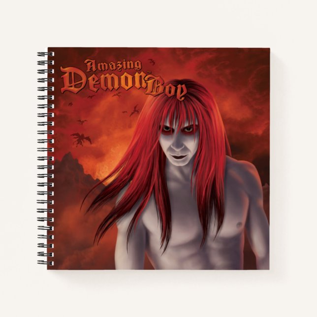 Phantastische Dämonendämmerung Notizbuch (Vorderseite)