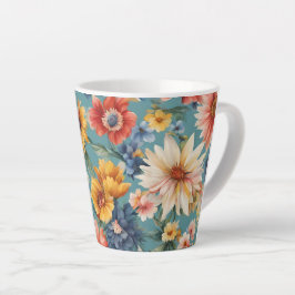 Phantastische elegante sanfte Sommer-Blume Milchtasse
